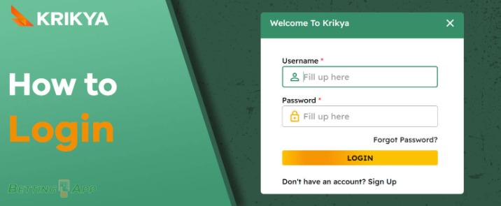 krikya casino login